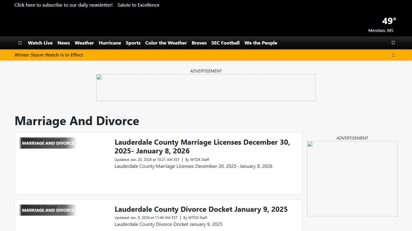 Marriage And Divorce