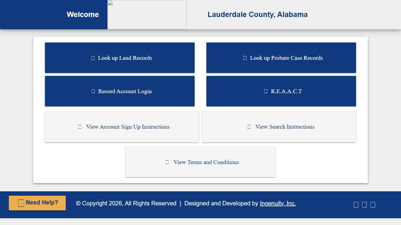 Lauderdale County Online Services